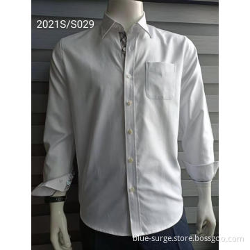 Reliable Quality Different Pattern Men's Modern White Shirts